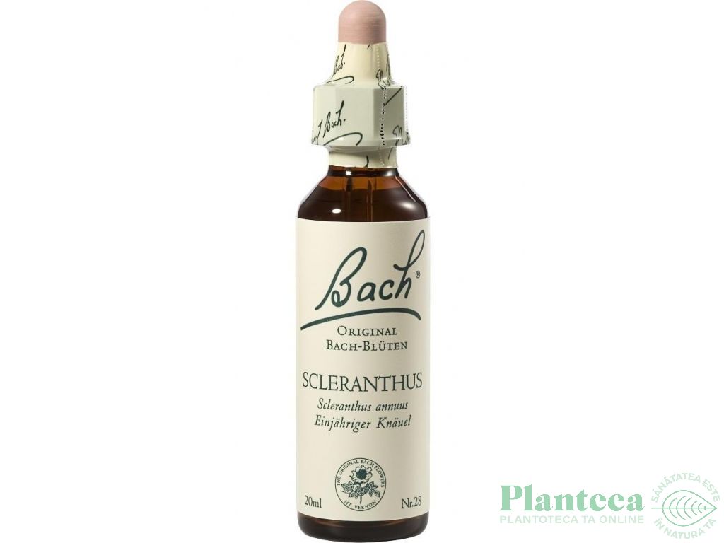 Picaturi florale scleranthus nr28 20ml - BACH REMEDIES