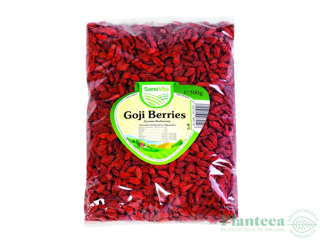 Goji fructe uscate 500g - SANOVITA