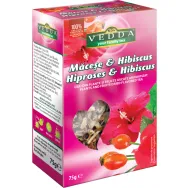 Ceai macese hibiscus 75g - VEDDA
