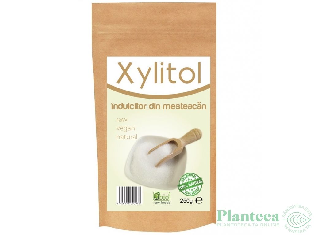 Xylitol mesteacan cristalizat 250g - OBIO