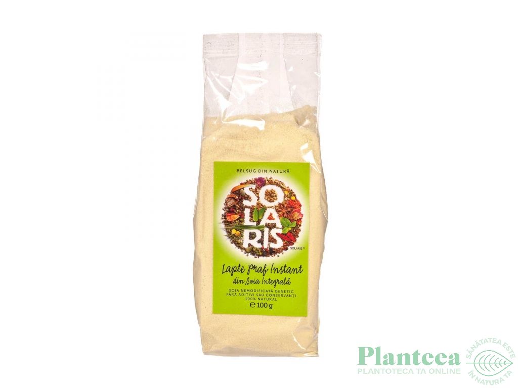 Lapte praf soia integrala 250g - SOLARIS