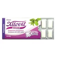 Guma mestecat xylitol menta salbatica 10,8g - XILOVIT