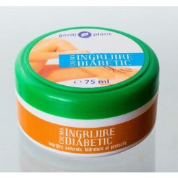 Crema ingrijire diabetic 75ml - GORDI PLANT
