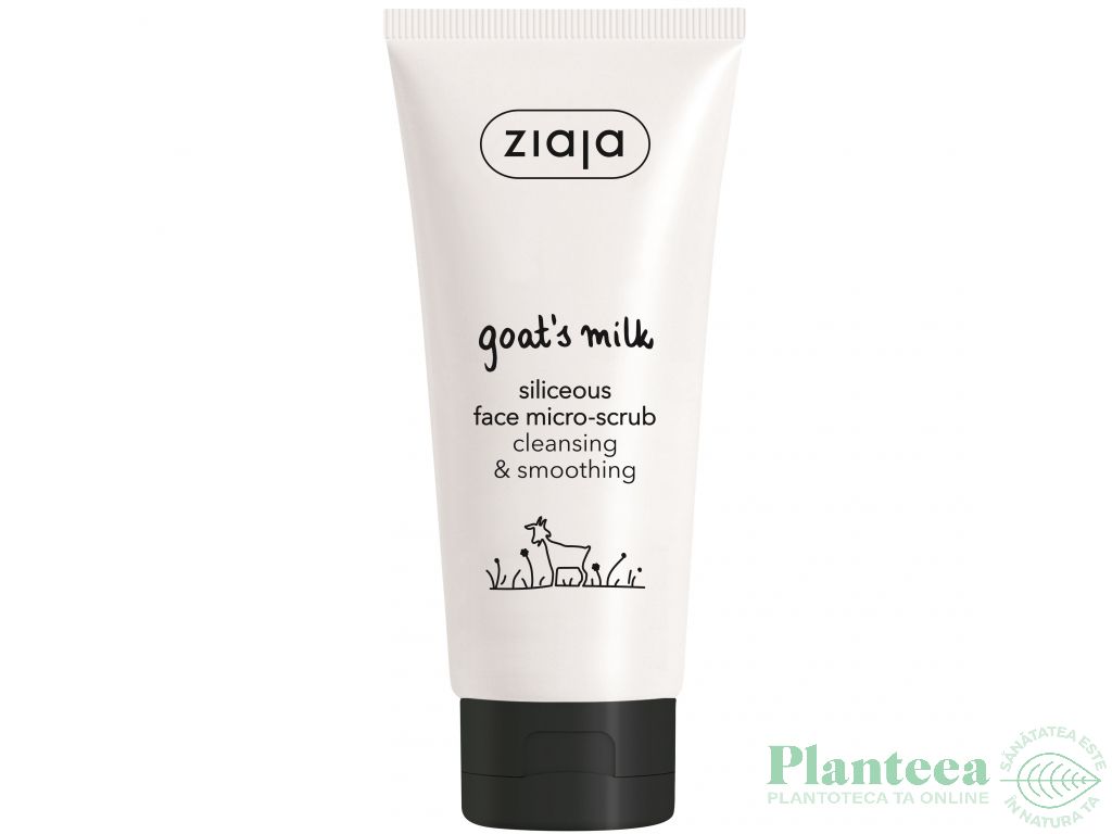 MicroScrub curatare netezire siliciu Lapte Capra 75ml - ZIAJA
