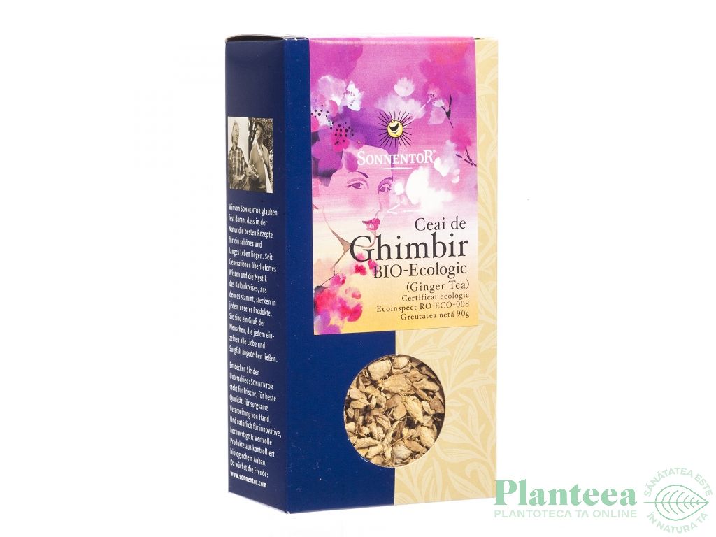 Ceai ghimbir eco 90g - SONNENTOR