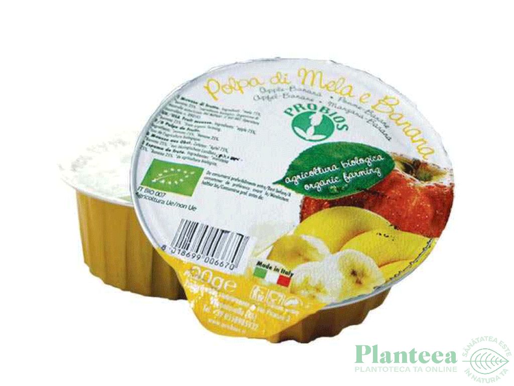 Piure mere banane eco 100g - PROBIOS