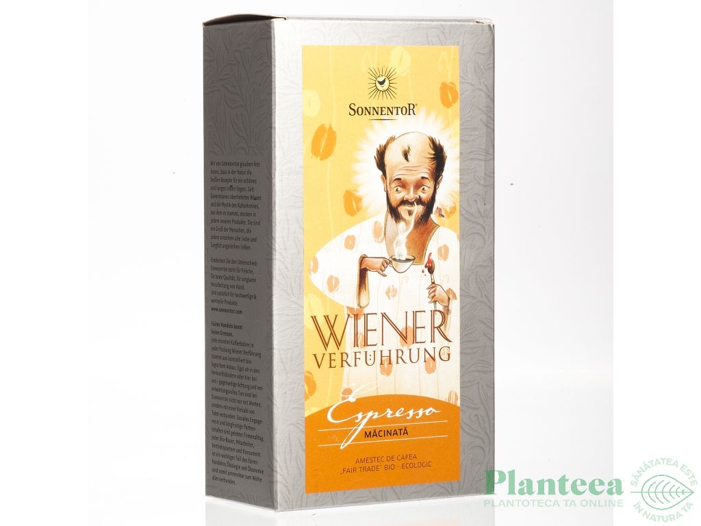 Cafea espresso arabica Ispita Vieneza eco 500g - SONNENTOR