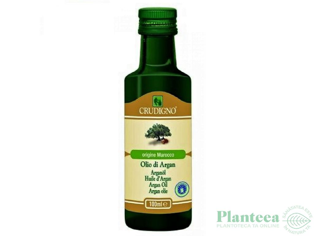 Ulei argan eco 100ml - CRUDIGNO