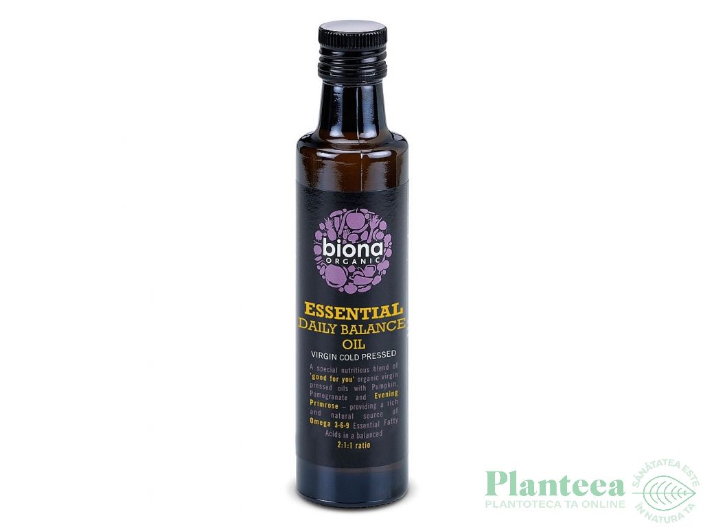 Ulei mix presat la rece echilibrarea balantei Essential 250ml - BIONA