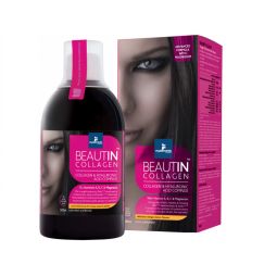 Beautin colagen hialuronic capsuni vanilie 500ml - MY ELEMENTS