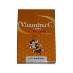 Vitamina C propolis 20cp - AMNIOCEN