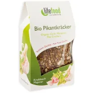 Crackers usturoi maghiran fara gluten raw bio 90g - LIFEFOOD