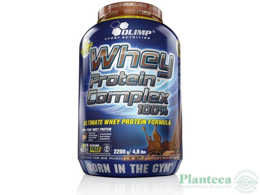 Pulbere proteica zer concentrat complex 100% ciocolata 2,27kg - OLIMP