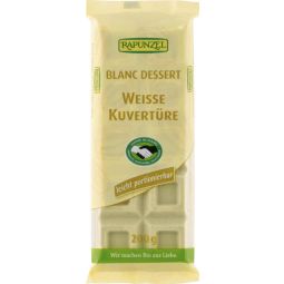 Ciocolata alba pt glazura eco 200g - RAPUNZEL