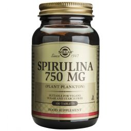 Spirulina 750mg 100cp - SOLGAR