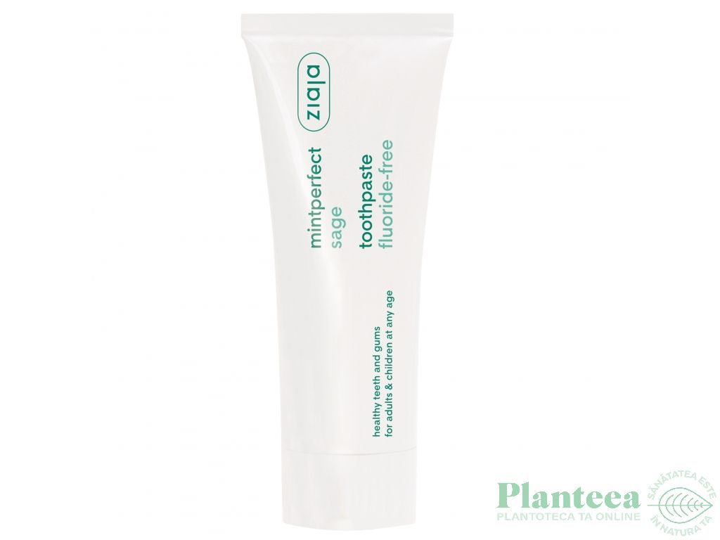 Pasta dinti salvie mintperfect fara fluor 75ml - ZIAJA