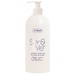 Gel curatare fata corp sensitive 400ml - ZIAJA