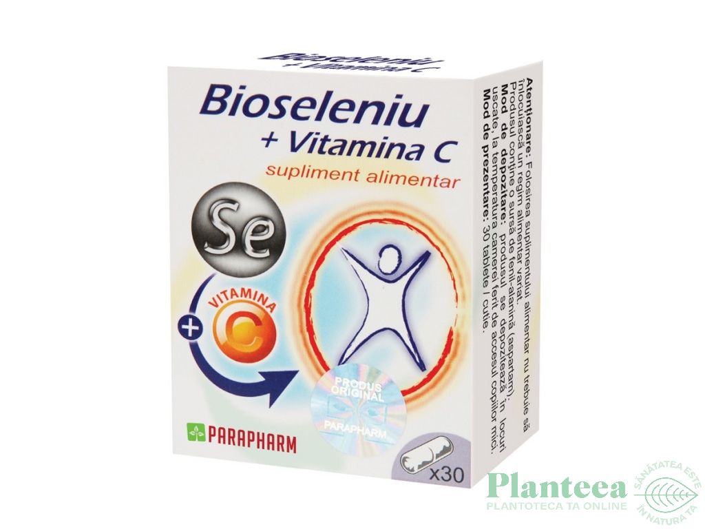 Pachet BioSeleniu C 2x30cps - PARAPHARM