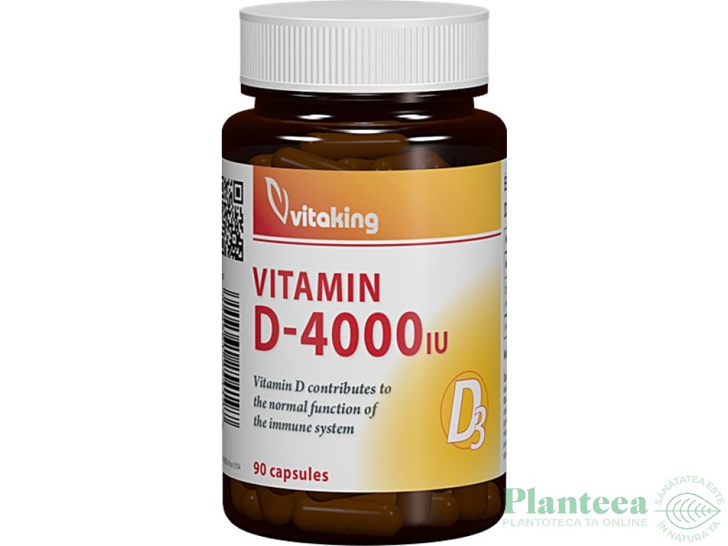Vitamina D 4000ui 90cps - VITAKING