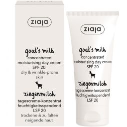 Crema zi hidratanta concentrata spf20 Lapte Capra 50ml - ZIAJA