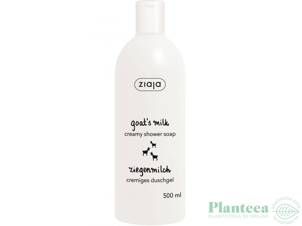 Gel dus cremos Lapte Capra 500ml - ZIAJA