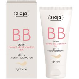 Crema BB nuanta deschisa spf15 ten uscat/sensibil 50ml - ZIAJA