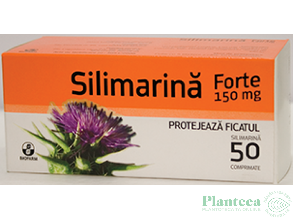 Silimarina forte 150mg 50cp - BIOFARM