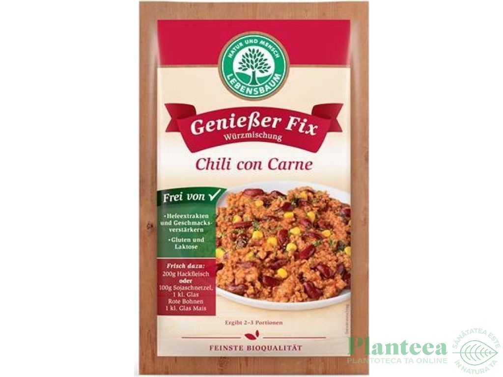 Dressing chilli pt carne eco 34g - LEBENSBAUM