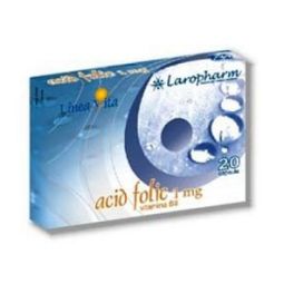 Acid folic 1mg 20cp - LAROPHARM