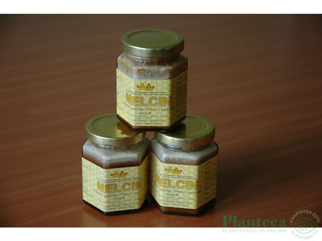 Miere cu scortisoara Melcin 200g - INSTITUT APICOL
