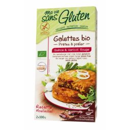 Burgeri fasole rosie quinoa eco 2x100g - MA VIE SANS GLUTEN