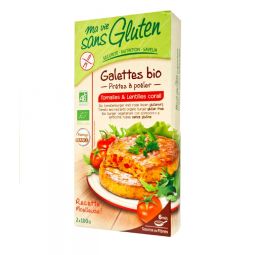 Burgeri linte coral tomate eco 2x100g - MA VIE SANS GLUTEN