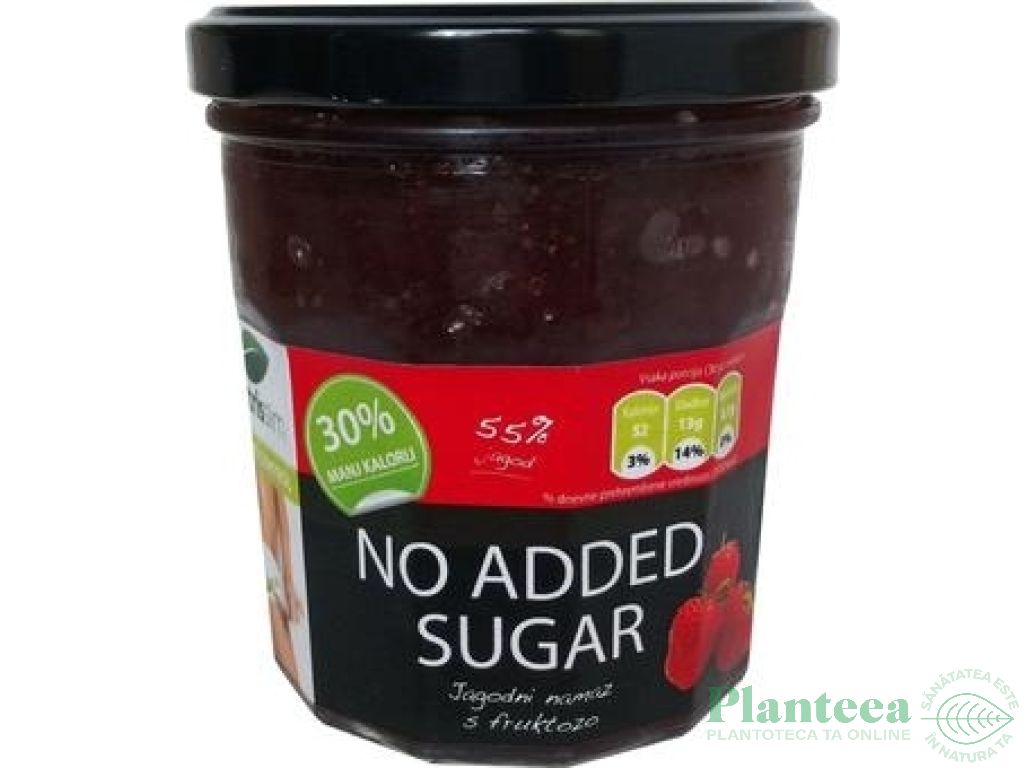 Gem capsuni fructoza eco 350g - NUTRISSLIM