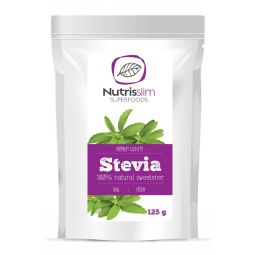 Stevia frunze indulcitor pulbere eco 125g - NUTRISSLIM