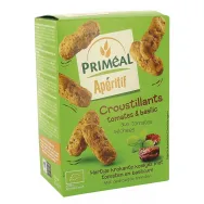 Gustarele crocante sarate rosii busuioc eco 75g - PRIMEAL