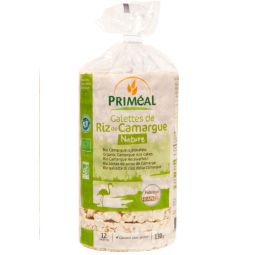 Rondele expandate orez Camargue cu sare eco 130g - PRIMEAL