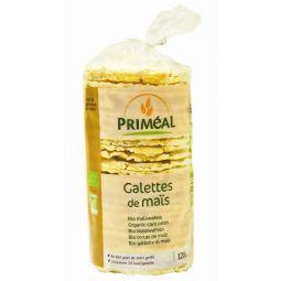 Rondele expandate porumb cu sare eco 120g - PRIMEAL