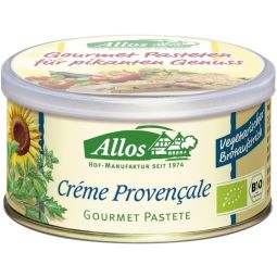 Pate vegetal ierburi Provencale 125g - ALLOS