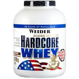 Pulbere proteica zer concentrat Hardcore ciocolata 3,178kg - WEIDER