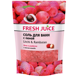 Sare baie spumanta litchi rambutan 500g - FRESH JUICE