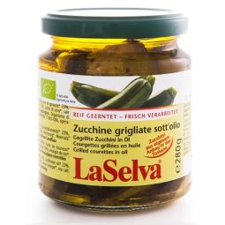 Zucchini copt in ulei masline 280g - LA SELVA