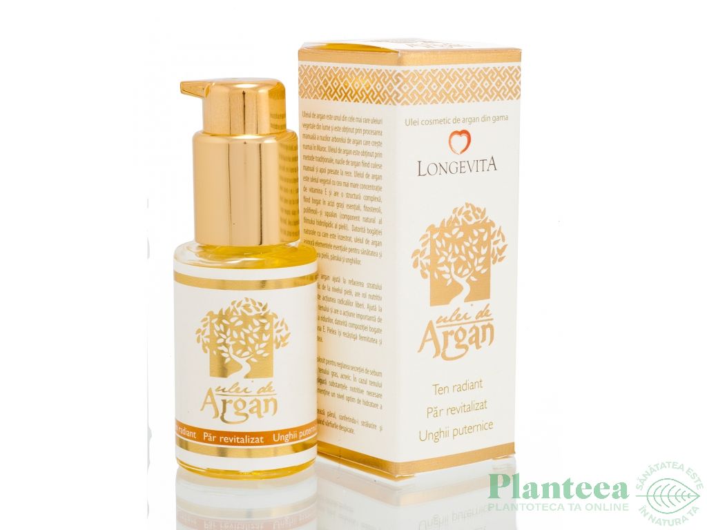 Ulei argan cosmetic eco 10ml - LONGEVITA