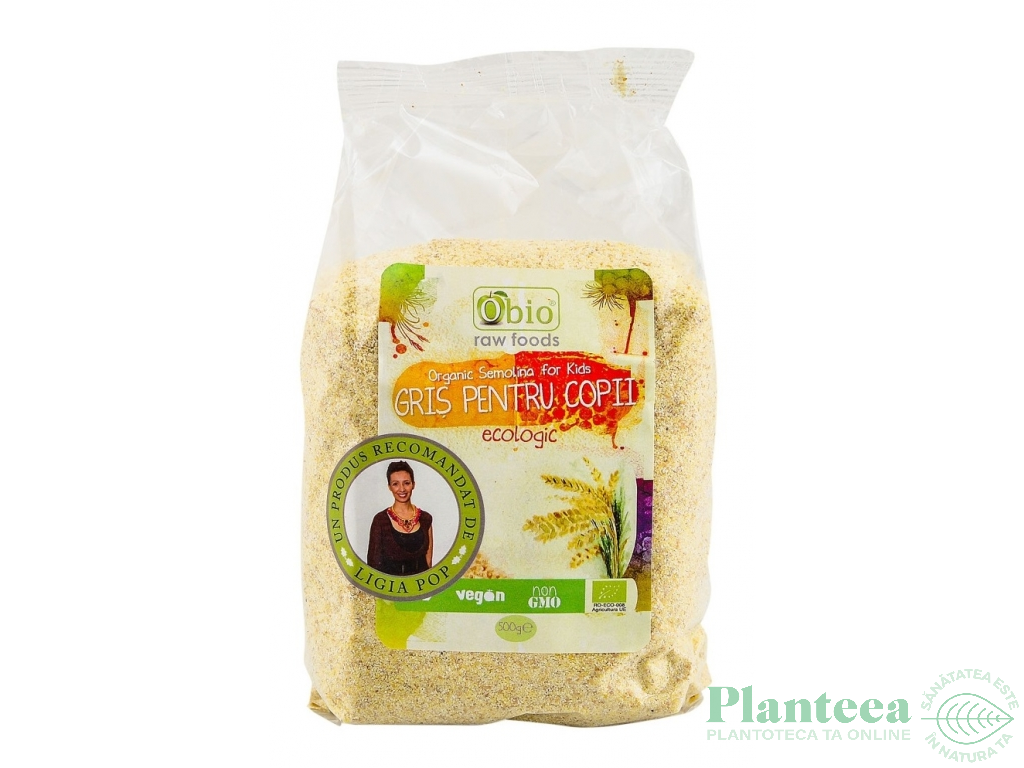 Gris spelta einkorn pt copii eco 500g - OBIO