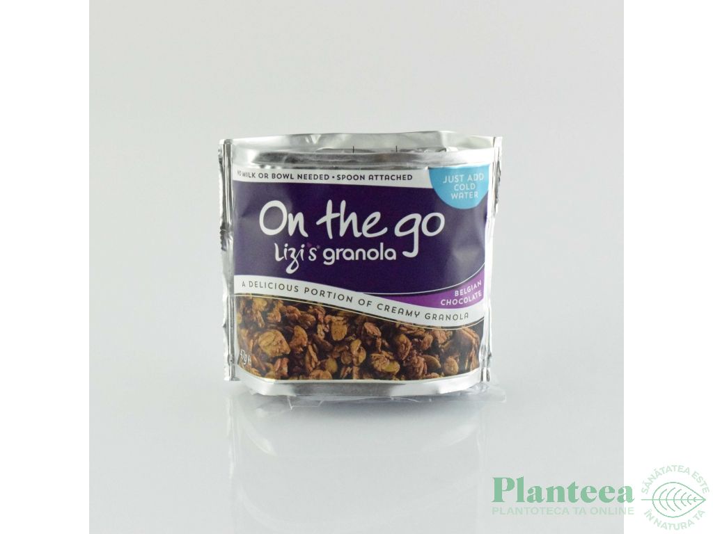 Granola ciocolata belgiana 40g - LIZI`S