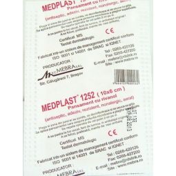 Pansament adeziv rivanol 1252 {10x6cm} 1b - MEDPLAST