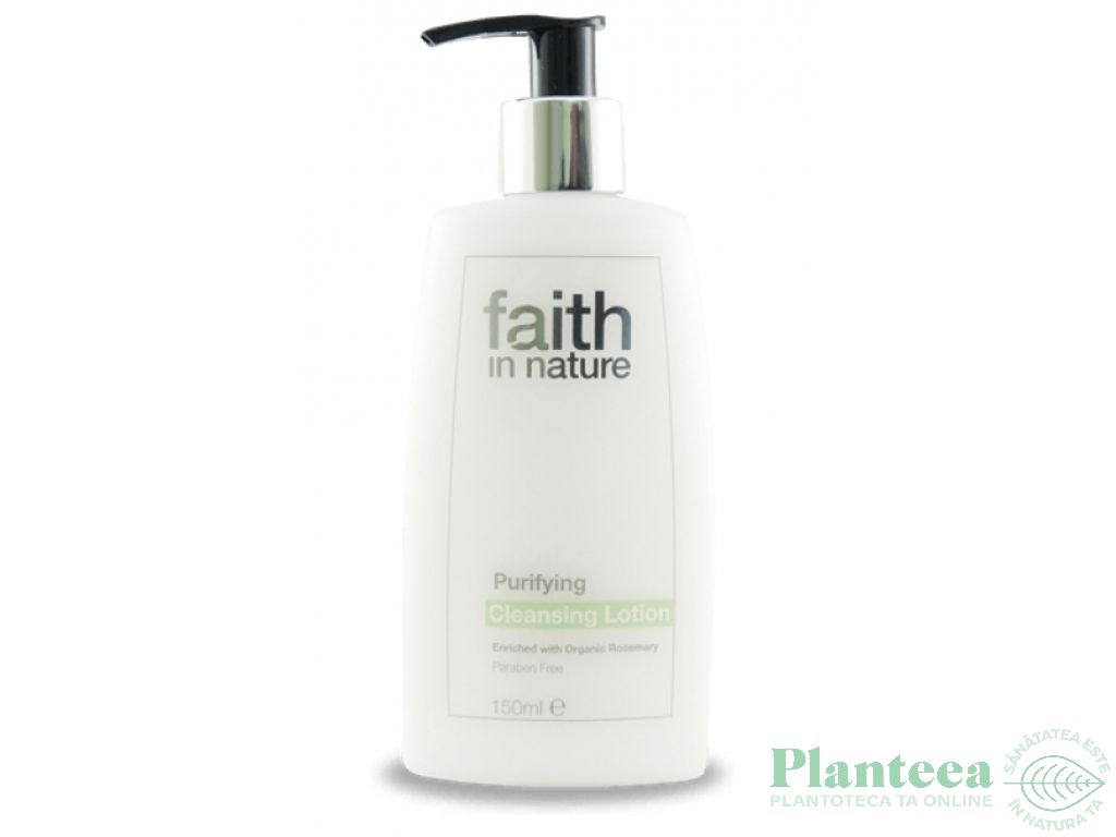 Lotiune tonica curatare purifianta rozmarin 150ml - FAITH IN NATURE