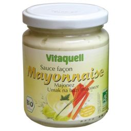 Maioneza vegana fl soarelui eco 250ml - VITAQUELL