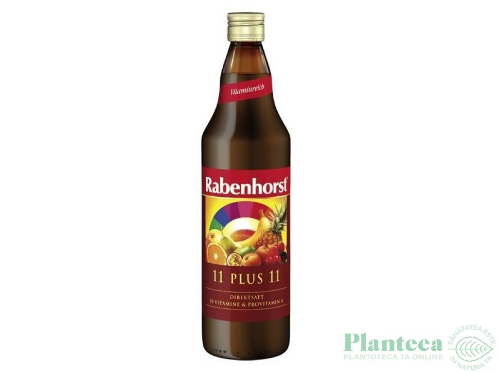 Suc 11fructe 11vitamine galben 750ml - RABENHORST