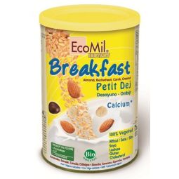 Lapte praf vegetal calciu Breakfast eco 400g - ECOMIL