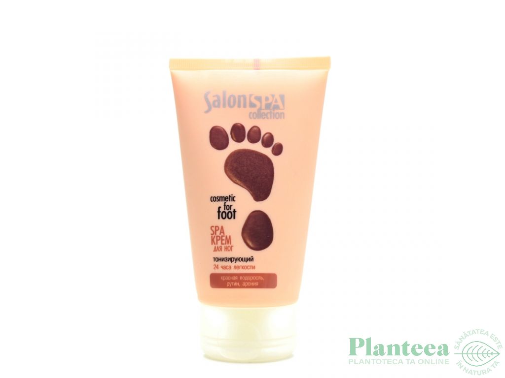 Crema picioare tonifianta alge rosii aronia castan 150ml - SALON SPA COLLECTION